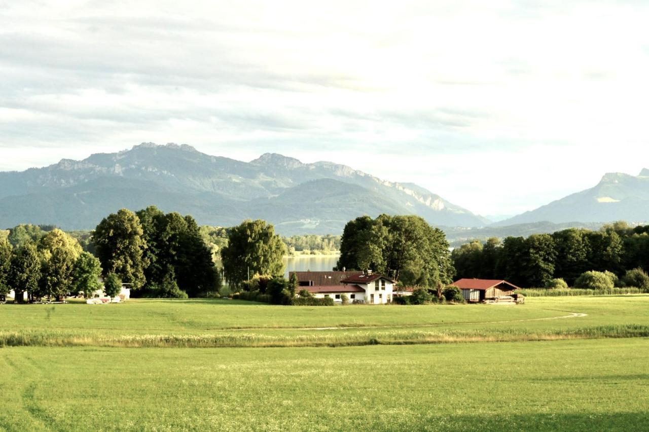 ChiemseeAlpenBlick Breitbrunn am Chiemsee Exterior foto